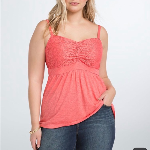 torrid Tops - Torrid Coral Tank Top